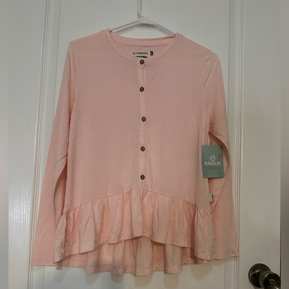 Magellan Outdoors Light Pink Classic Fit Shirt